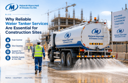 Why Reliable Water Tanker Services Are Essential for Construction Sites